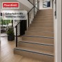 Floordirekt Treppenkantenprofil Tech Aluminium Anti-Rutsch-Profil Carborundum-Einlage100 cm_3