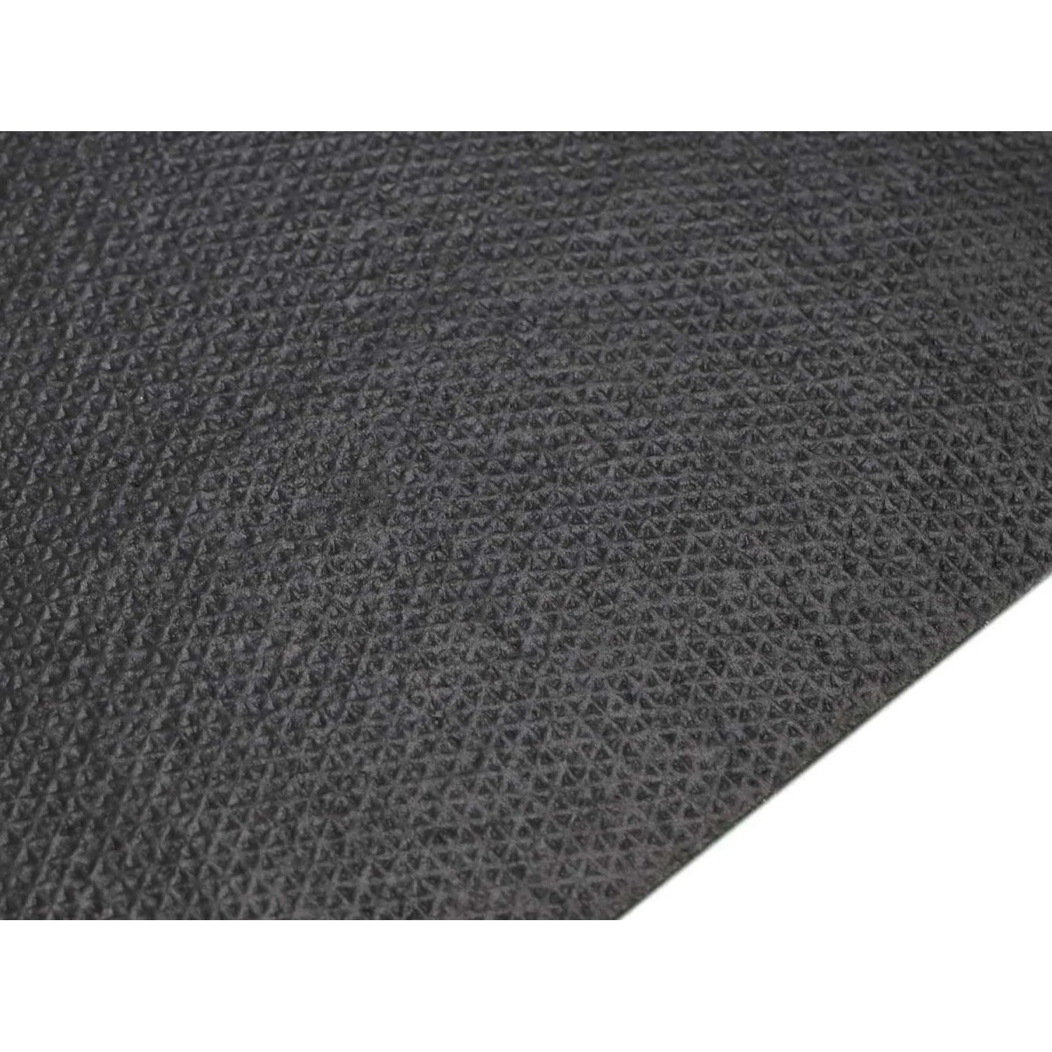 Detailansicht: Blauer Primaflor Sauberlauf Magnum Teppichläufer mit strukturierter Oberfläche.