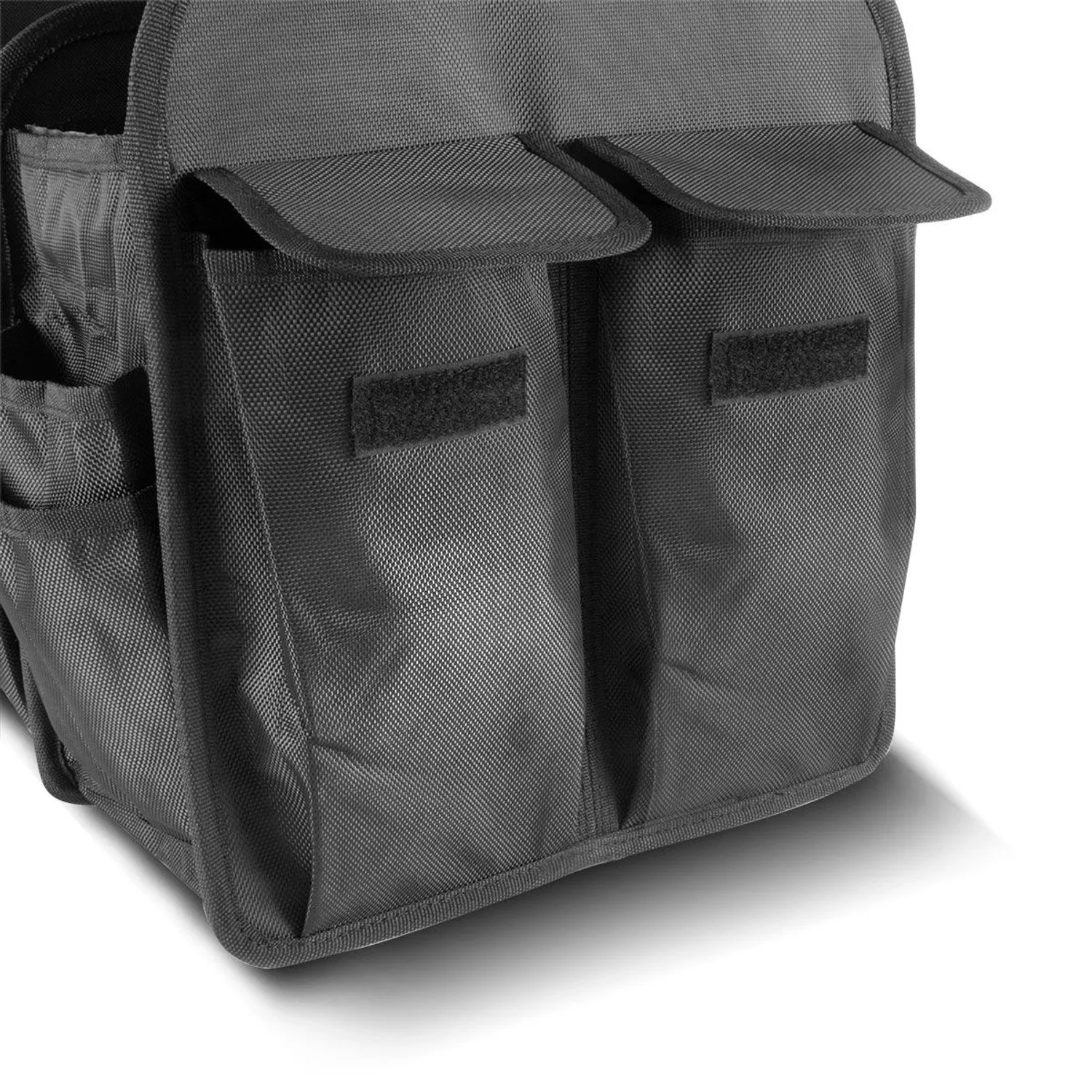 STAHLWERK Werkzeugtasche mit vielen Fächern für Werkzeugaufbewahrung.