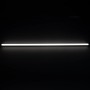 Graue LED-Feuchtraumleuchte Strip, 150 cm, mit neutralweißem Licht. Ideal für Keller, Garage und Werkstatt.