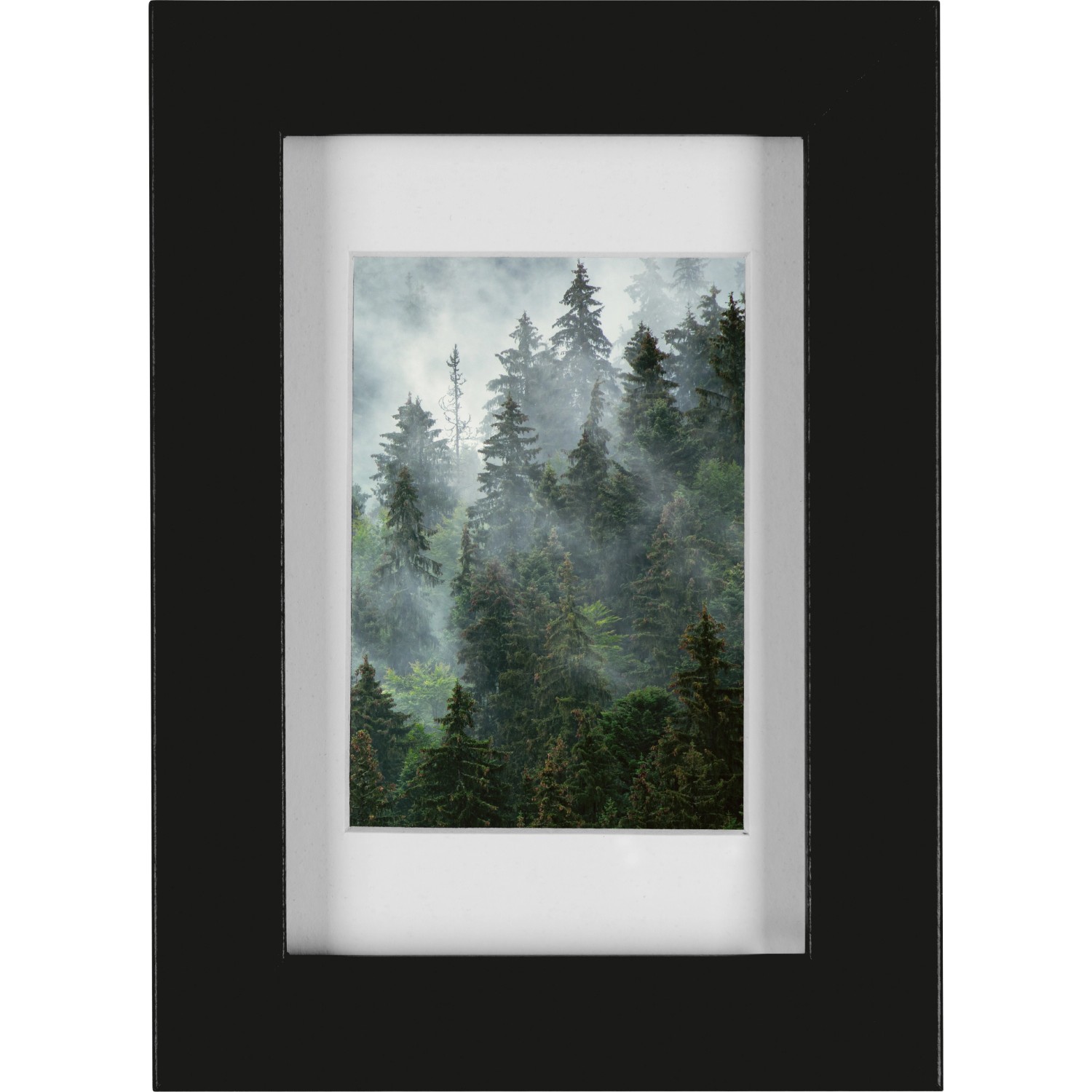 MDF-Bilderrahmen Breit Schwarz 10 cm x 15 cm günstig online kaufen