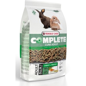 Versele-Laga Cuni Complete Kaninchenfutter 1,75kg: Alleinfutter mit Karotte & Timothy-Heu für Zwergkaninchen.