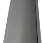 Graue Doppeleinfassleiste, 35 mm x 5 mm, 1000 mm lang, für Laminat und Parkett.