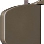 Schellenberg Aufschraubwickler Mini, schwenkbar, braun, mit Rollladengurt. Rollladenantrieb für Mini-System.