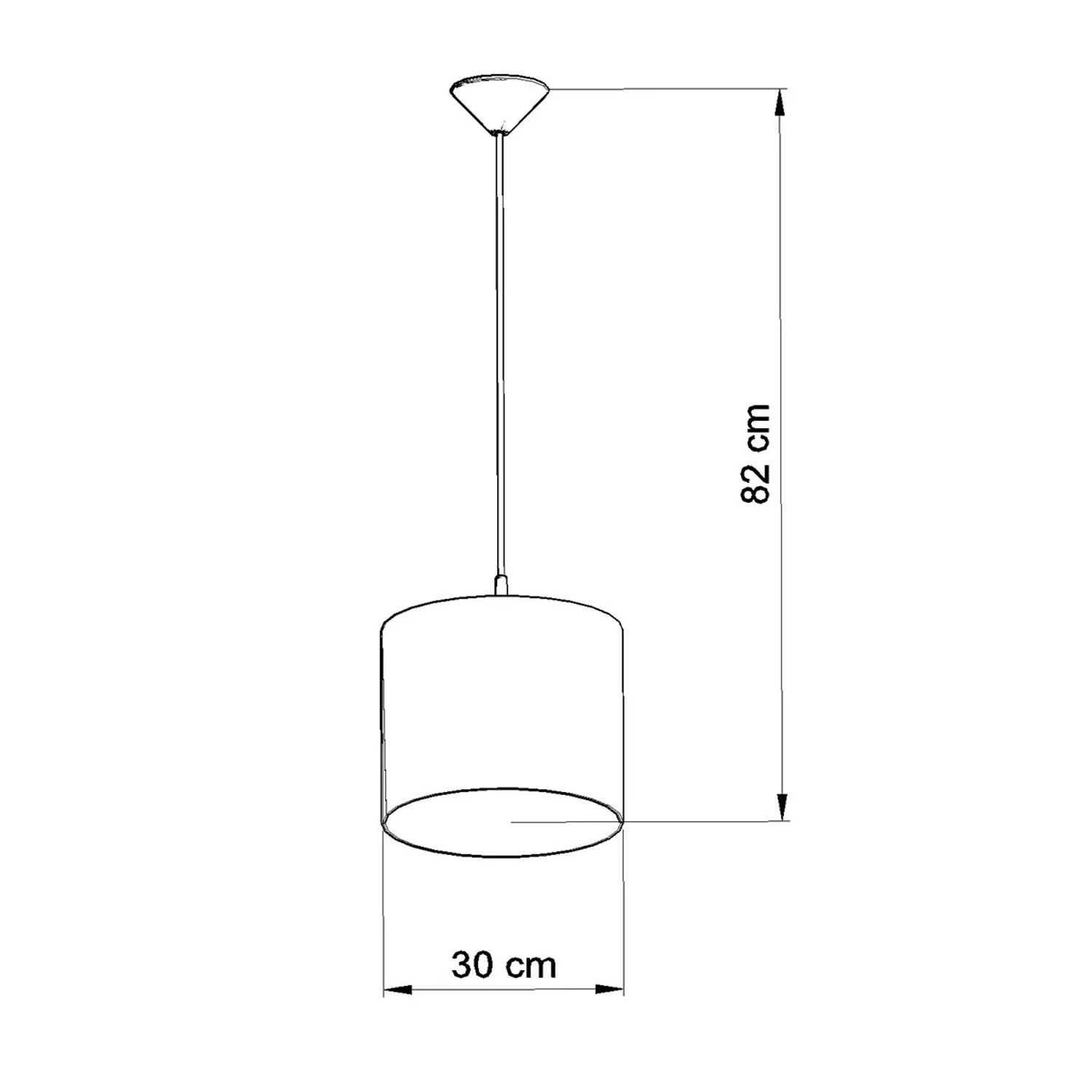 Skizze der Sollux Lighting Hängeleuchte Owls 40, mehrfarbig, für Kinderzimmer.