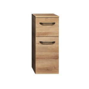 Pelipal Bad-Hängeschrank Quantum 05 in Riviera Eiche, 30 cm breit.