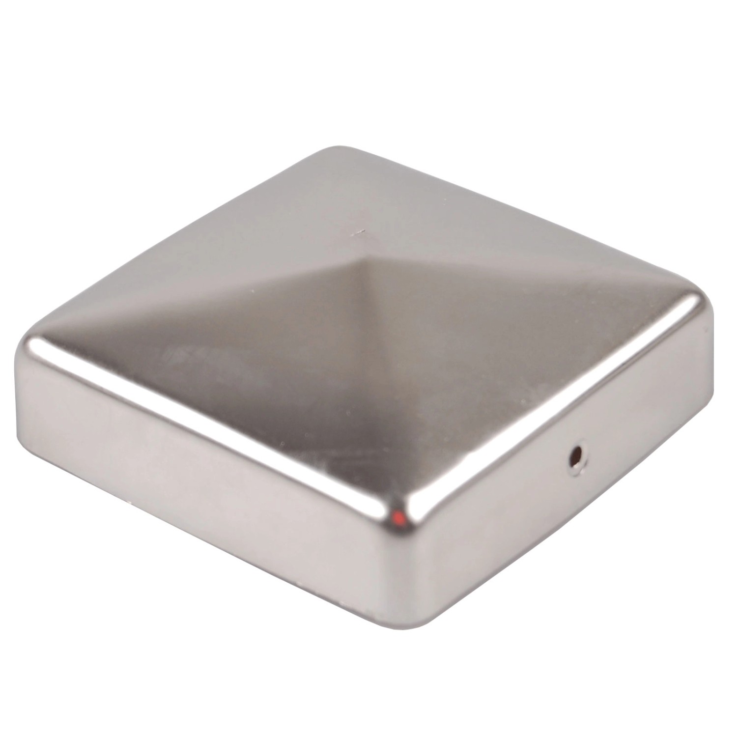 Holmwerk Pfostenkappe Edelstahl 91mm Pyramide Abdeckkappe Für Pfosten 9x9cm günstig online kaufen