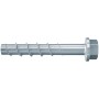 Fischer Betonschraube UltraCut FBS II 8x90 mm mit Sechskantkopf und U-Scheibe.