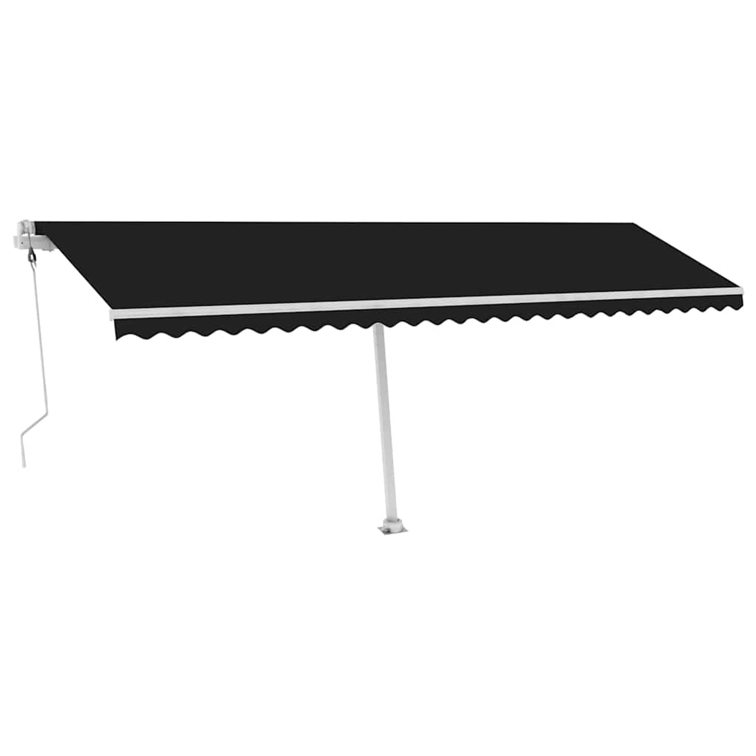 furnicato Standmarkise Automatisch 600x300 cm Anthrazit günstig online kaufen
