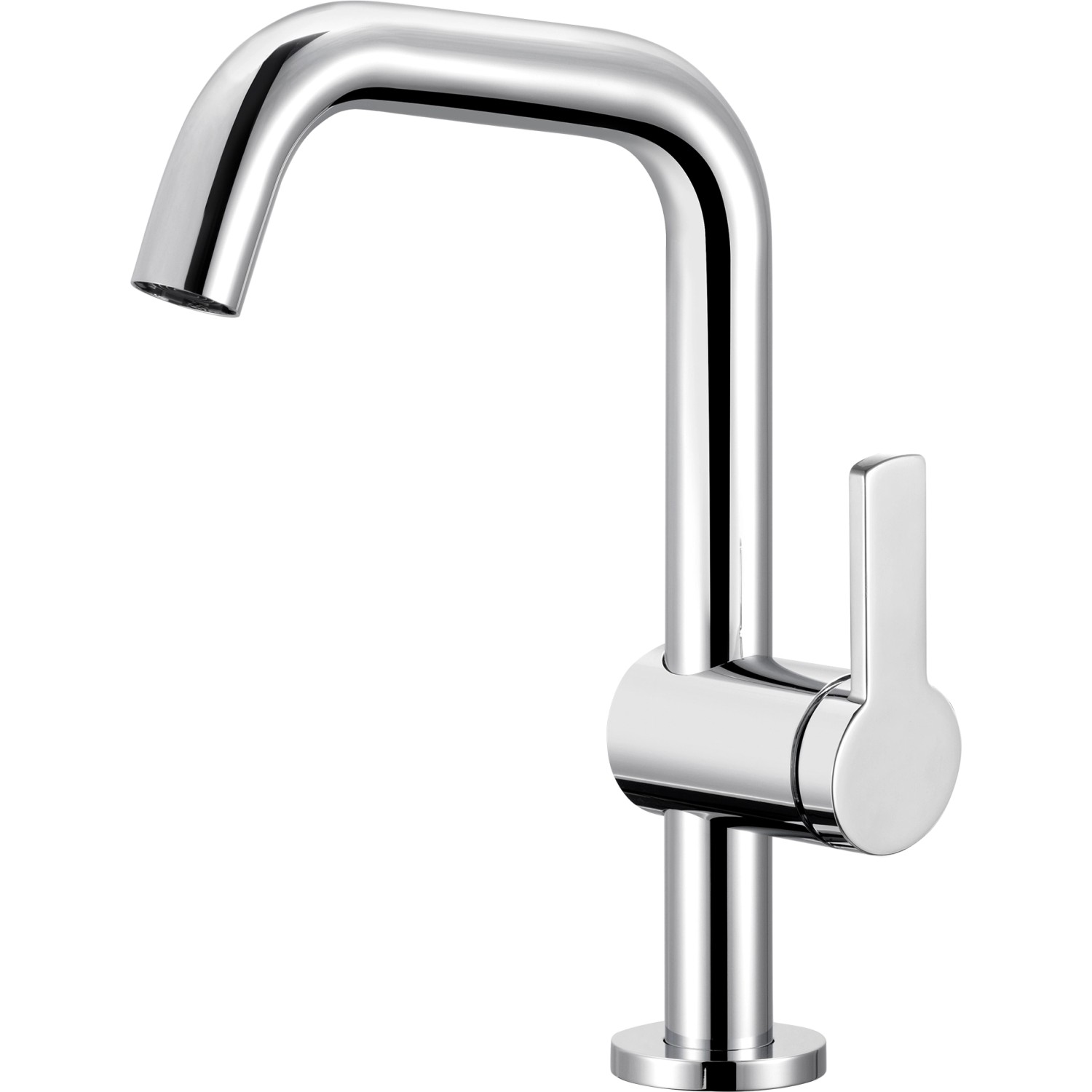 Einhebel-Waschtischmischer Plan blue 53905 Chrom mit Ablaufgarnitur