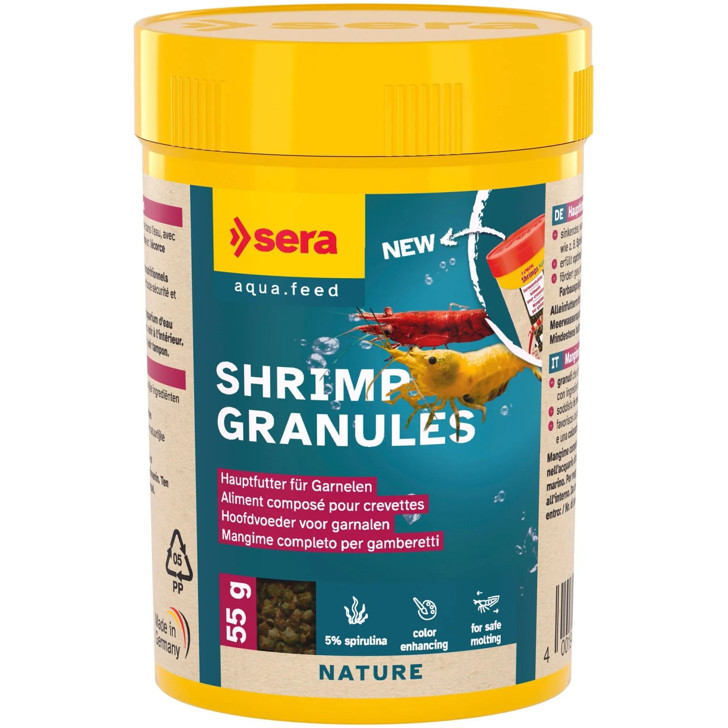 Sera Garnelenfutter Shrimps Nature 100 ml (55 g)