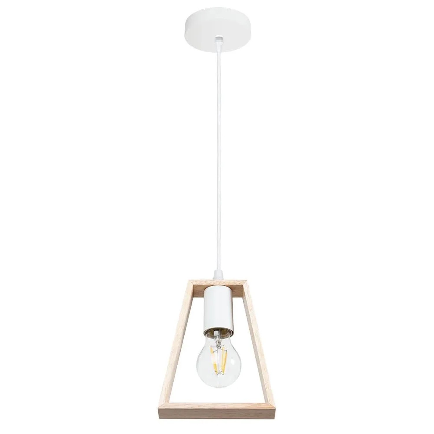 Arte Lamp Pendelleuchte Brussels E27 Weiß höhenverstellbar