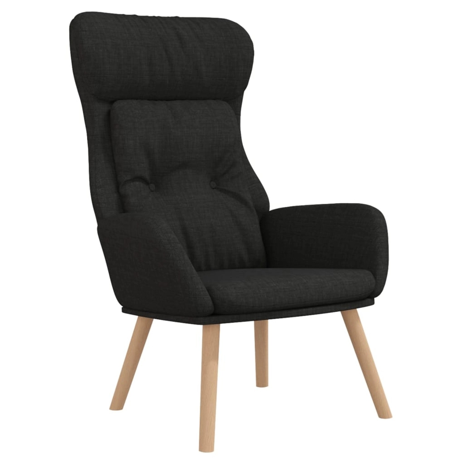 vidaXL Relaxsessel Schwarz Stoff Modell 48 günstig online kaufen