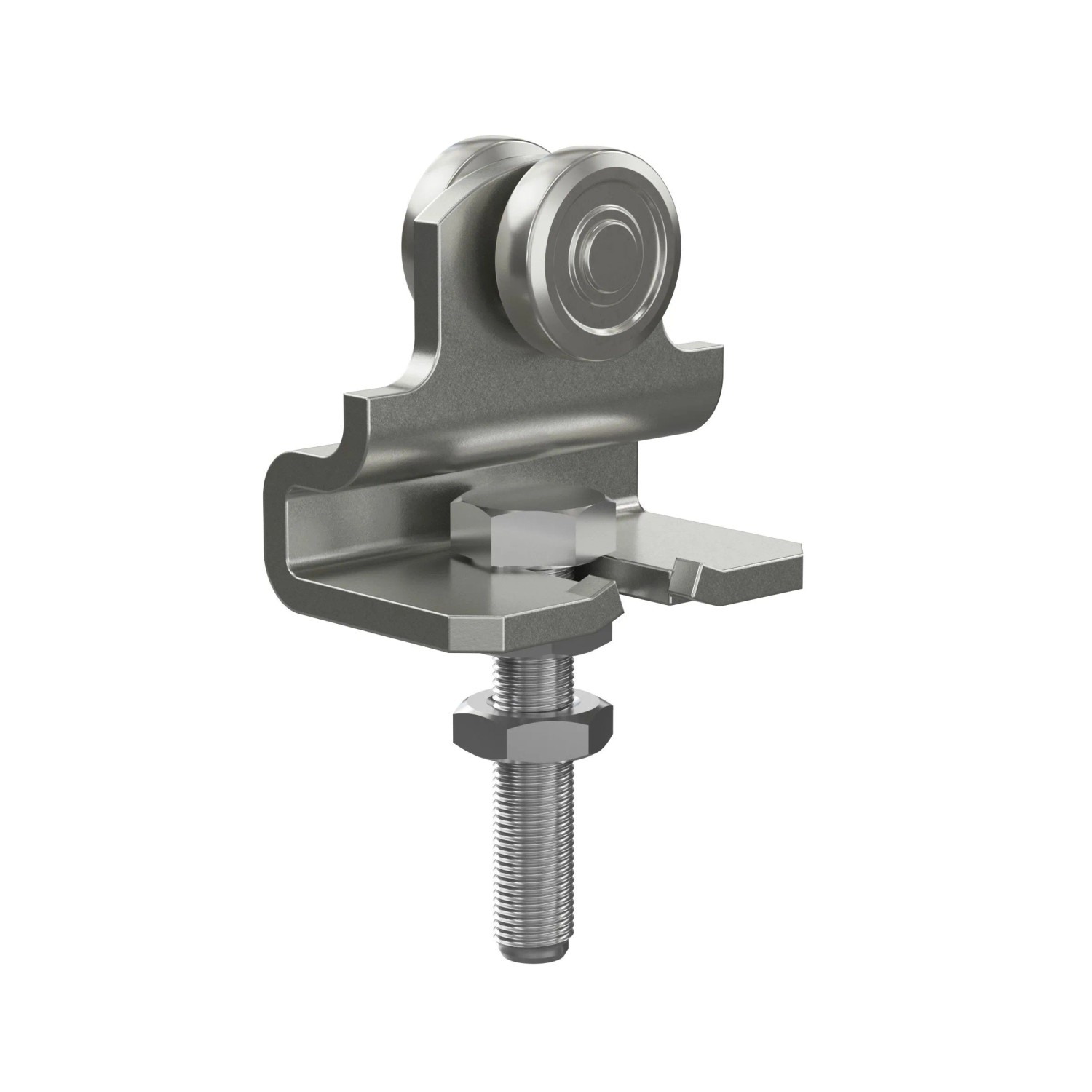 FeNau Einfachrolle Schiebetor MEA Gr. 1 Verzinkt Ø 28 mm Bis 100 kg 10336312
