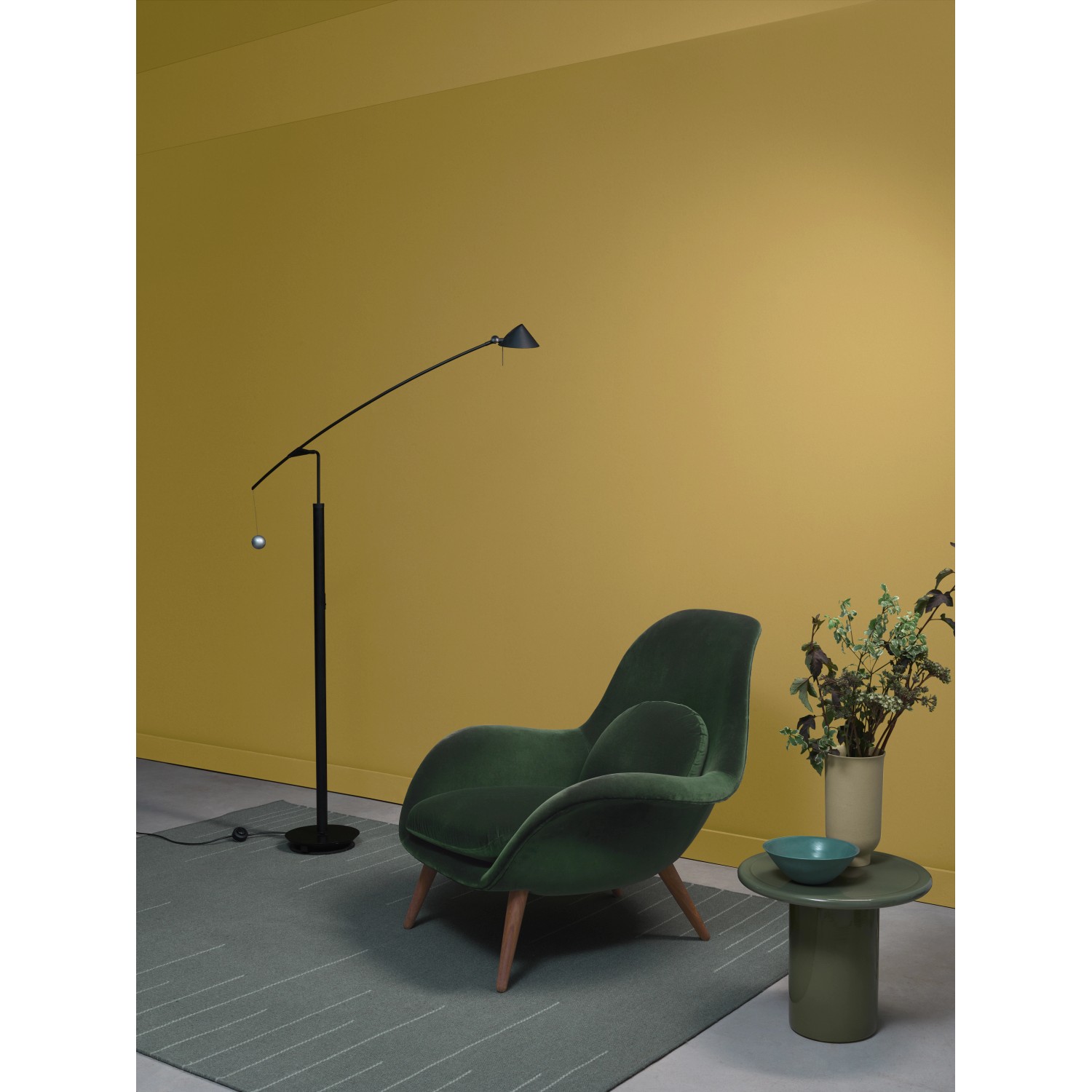 ELLE DECORATION by Crown Wandfarbe Mustard Field No. 345 matt 