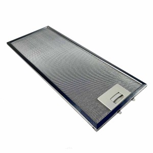 Metall-Fettfilter für Zanussi Unterbauhaube, 456x185mm, AIR2GO, spülmaschinengeeignet.