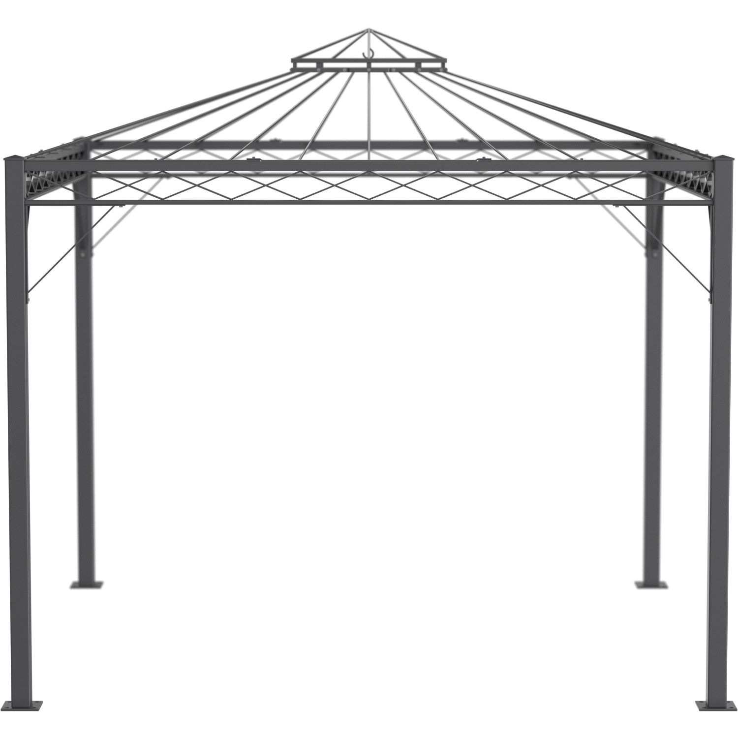 Eleo Pavillon Trento 269 cm x 308 cm x 308 cm Pulverbeschichtet DB703 günstig online kaufen