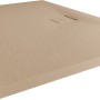 Rechteckige Breuer Duschwanne Modern Line in Sandsteinoptik, 130x85 cm.