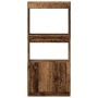 vidaXL Highboard Altholz-Optik 63x33x140 cm Holzwerkstoff 855113_5