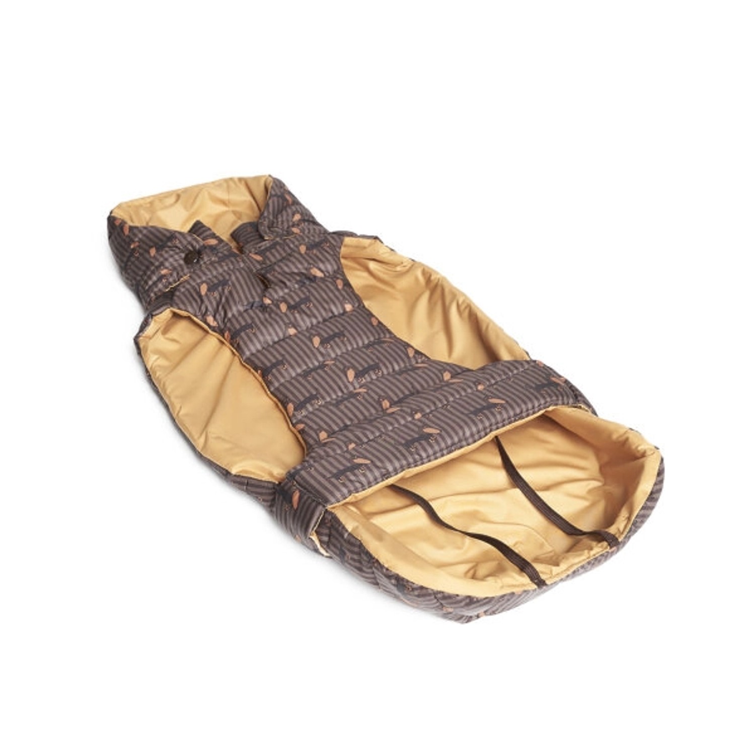 Fashion Dog Wasserfester Hunde-Steppmantel Speziell für Dackel 36 cm