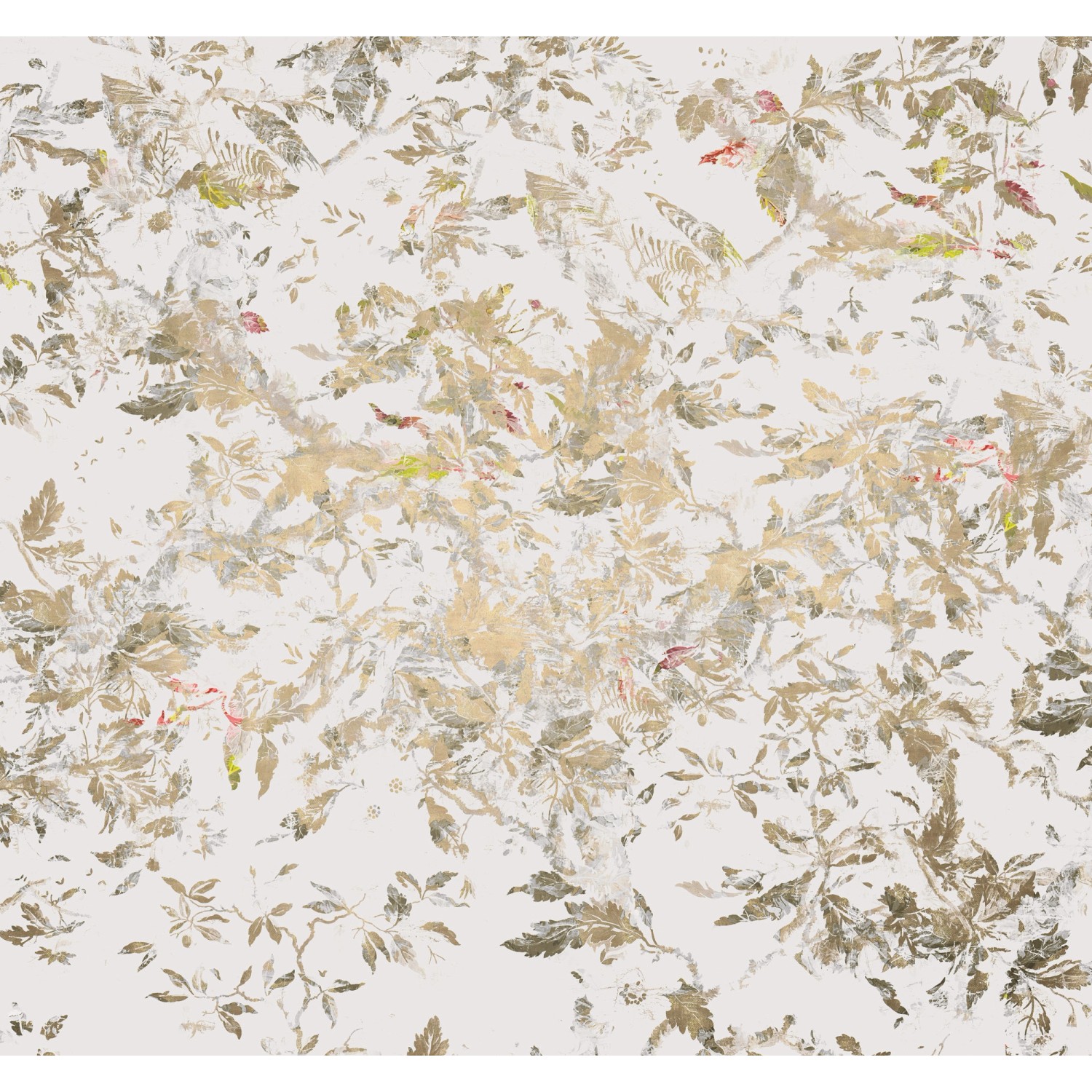 Komar Fototapete Vlies Golden Feathers  400 x 280 cm