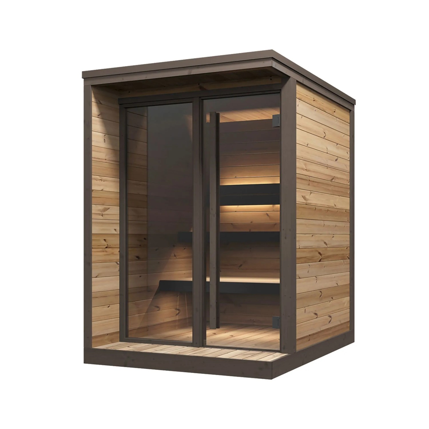 Weka Saunahaus Viira 1 Thermoholz mit Kompakt-Ofen 9 kW 400 V günstig online kaufen