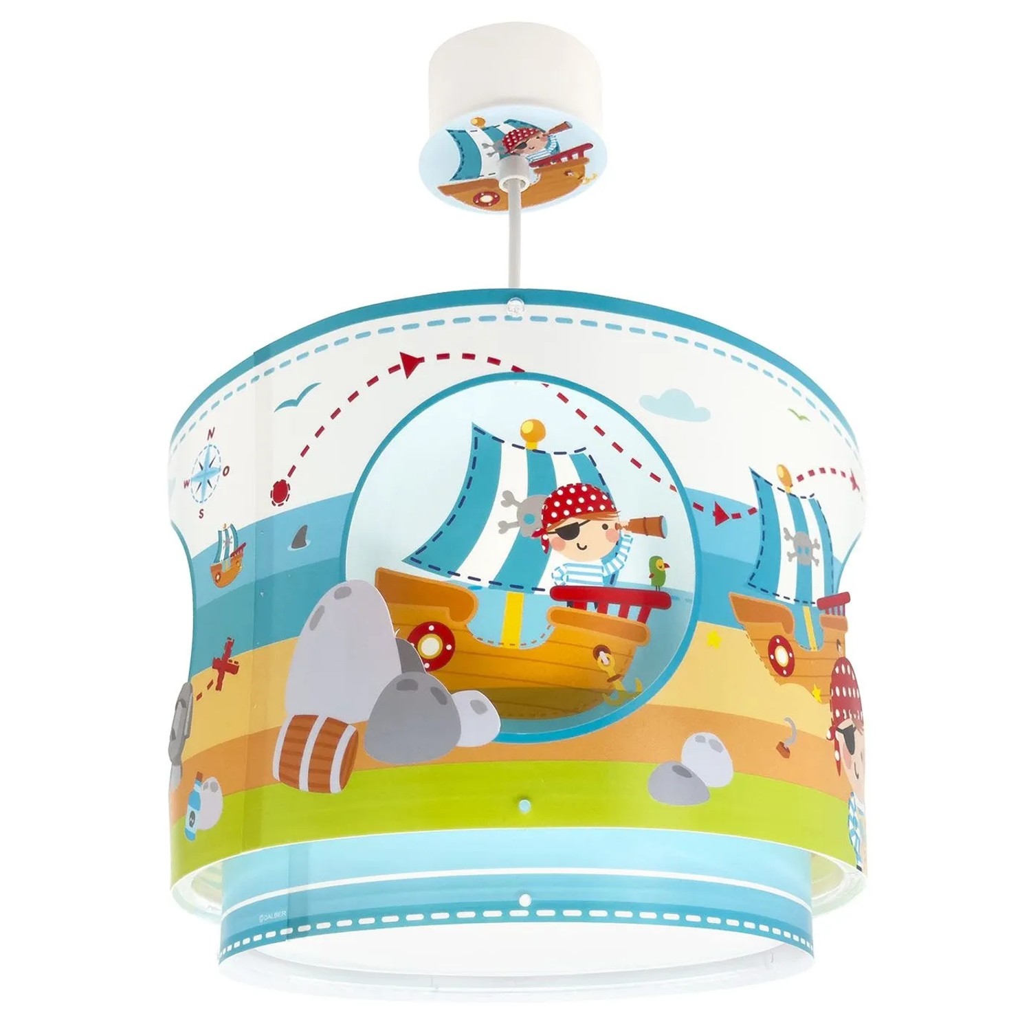 Dalber KinderDeckenlampe Pirate Island Pirateninsel