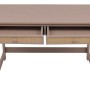 Proregal Schreibtisch HxBxT 78x110x60 cm Schublade Holz Helltaupe Bürotisch Laptoptisch Arbeitstisch_7