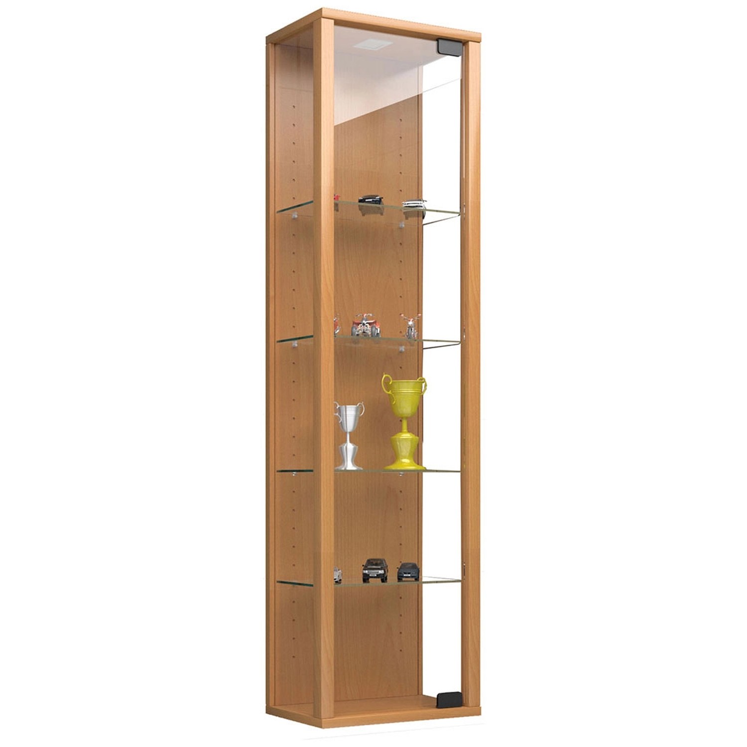 ebuy24 Stano Mini Vitrinenschrank Wandmontage 1 Glastür mit LED-Licht zum A günstig online kaufen