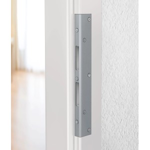 Basi Reparatur-Winkelschließblech RWS 300, Stahl verzinkt, für Türrahmen-Reparaturen.
