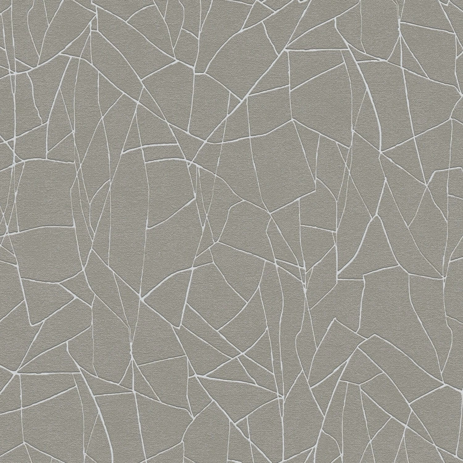 PROFHOME 399343-GU Grafik Tapete Abstrakt schimmernd Grau Weiß 0,53 m x 10, günstig online kaufen