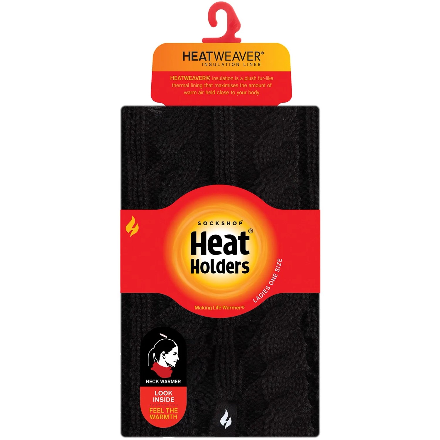 Schwarzer Heat Holders Halswärmer für Damen, Universalgröße, aus der Kategorie Arbeitskleidung.