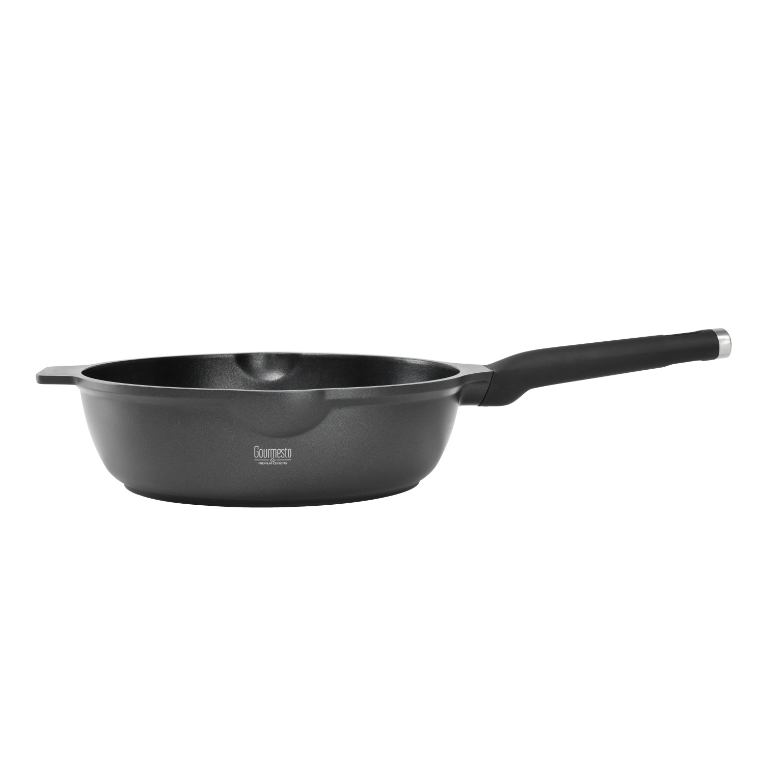 Gourmesto Bratpfanne Black Line in Schwarz Ø ca. 28cm