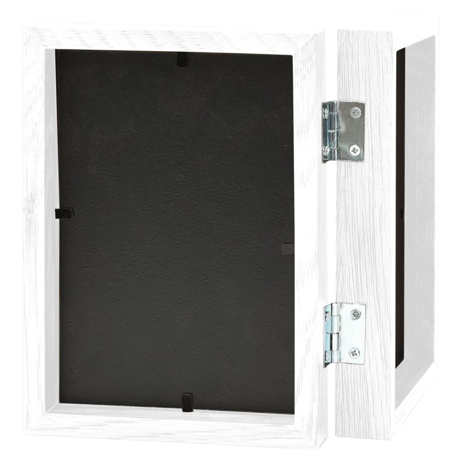 Weißer vidaXL Zweifach-Bilderrahmen (13x18 cm) für Deko & Wohnaccessoires.