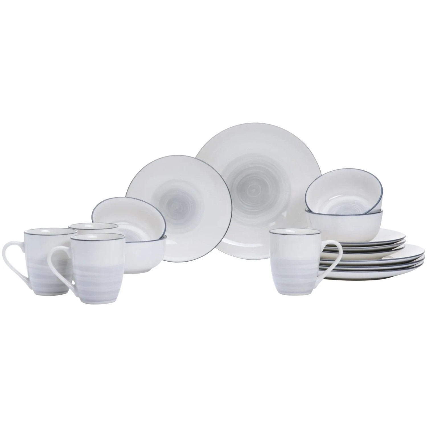 Ritzenhoff & Breker Luna Kombi Set 16-teilig Grau
