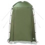 Olivgrünes Duschzelt aus wasserfestem Polyester. Ideal für Camping, als Umkleidekabine oder Sichtschutz.
