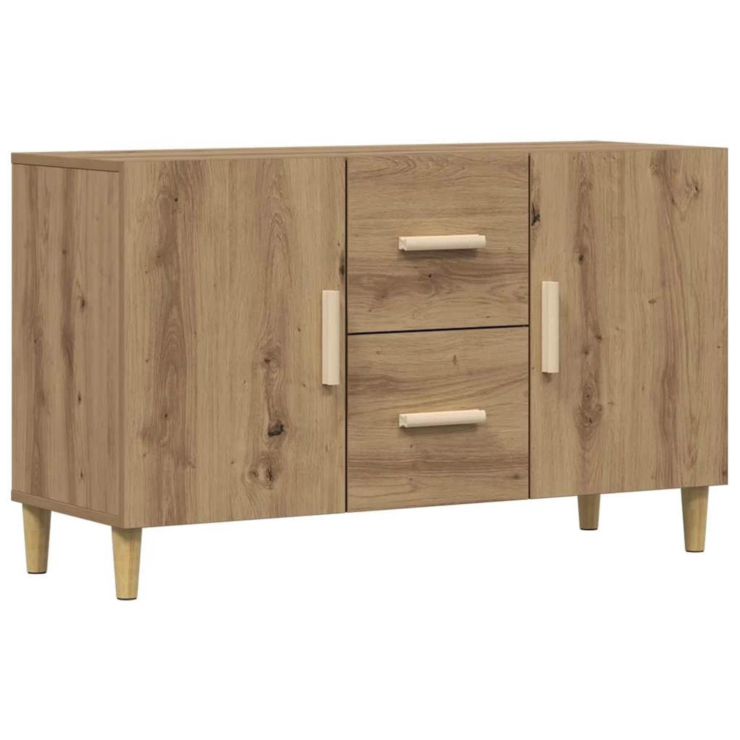 vidaXL Sideboard Artisan-Eiche 100x36x60 cm Holzwerkstoff 856903 günstig online kaufen