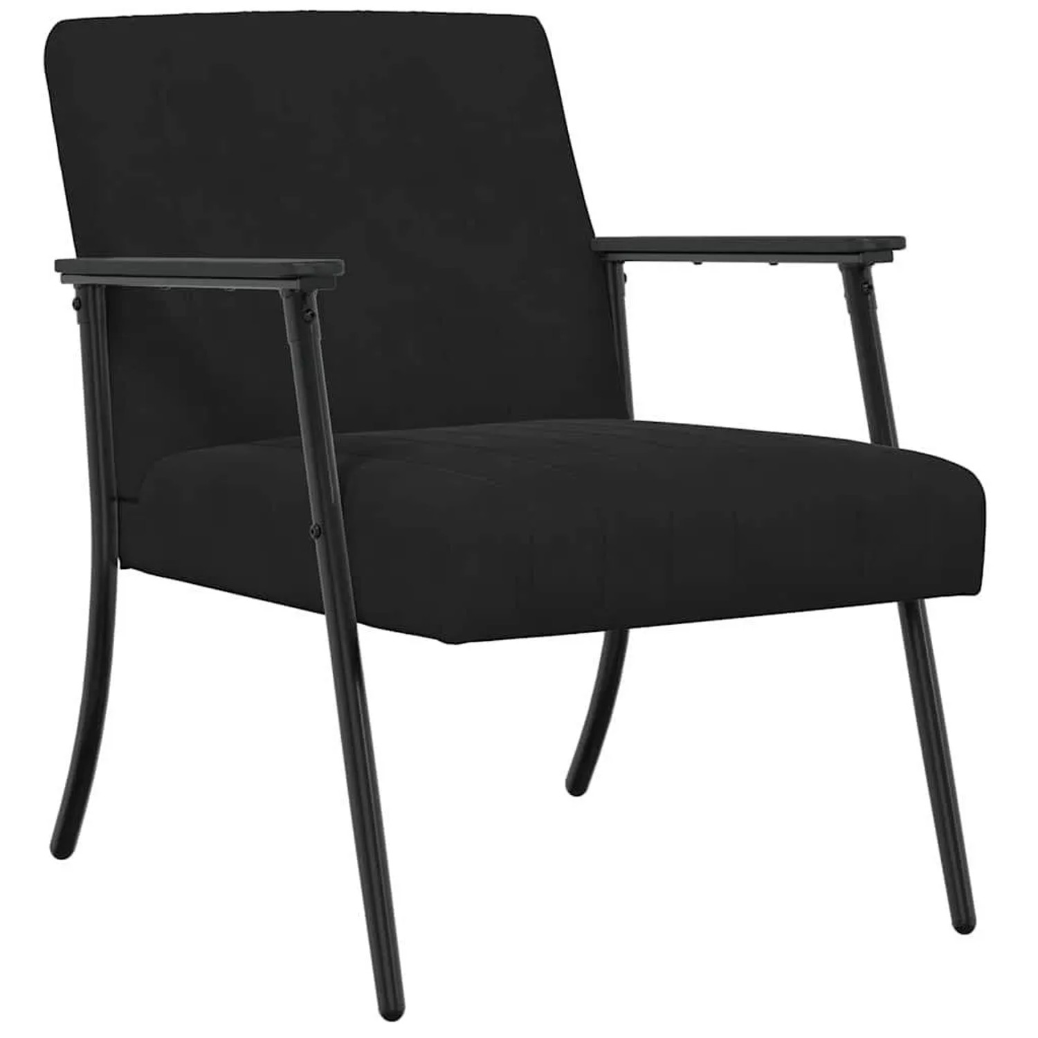 vidaXL Sessel Schwarz 59 x 75 x 78 cm Samt 42017685