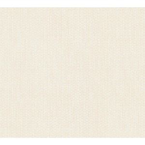 Cremeweiße Vliestapete mit leichter Struktur, Uni Matt, FSC®-zertifiziert.