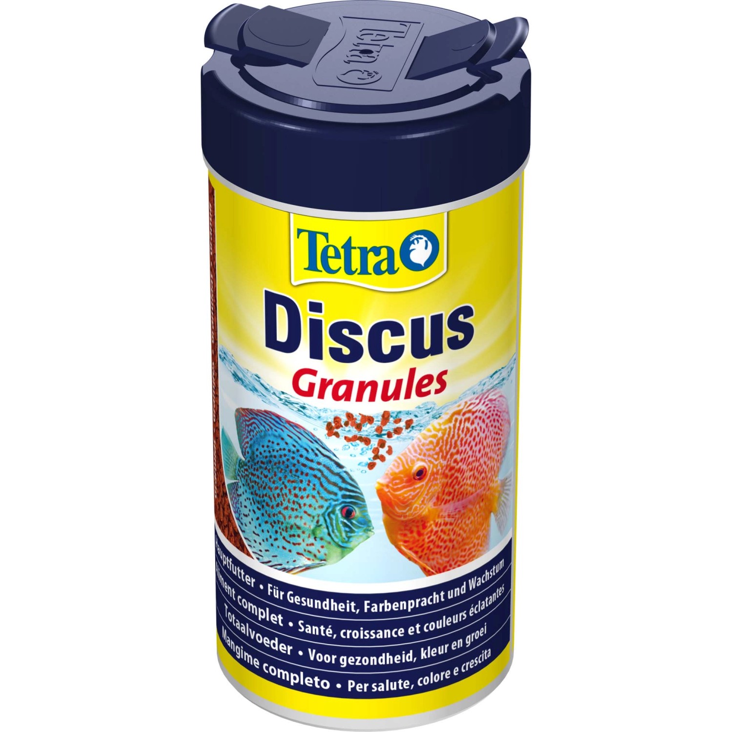 Tetra Discus Granulat 250ml Fischfutter für Diskusfische im Behälter.