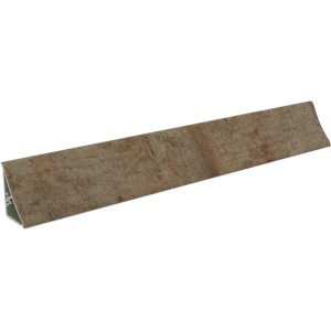 Westag Wandabschlussleiste Plus, 410 cm, Dekor Campino Concrete, für Arbeitsplatten.