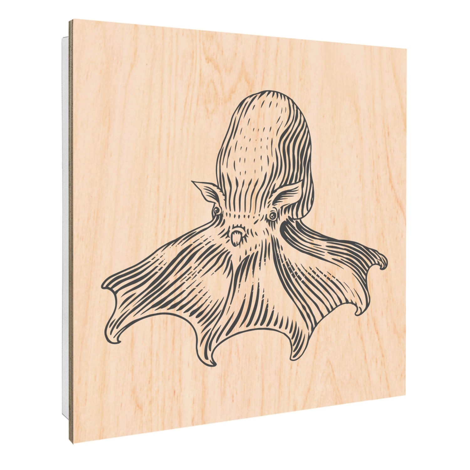 Banjado Großer Schlüsselbox Holz 30x30cm Weiß Scharnier Rechts 50 Haken Sch günstig online kaufen