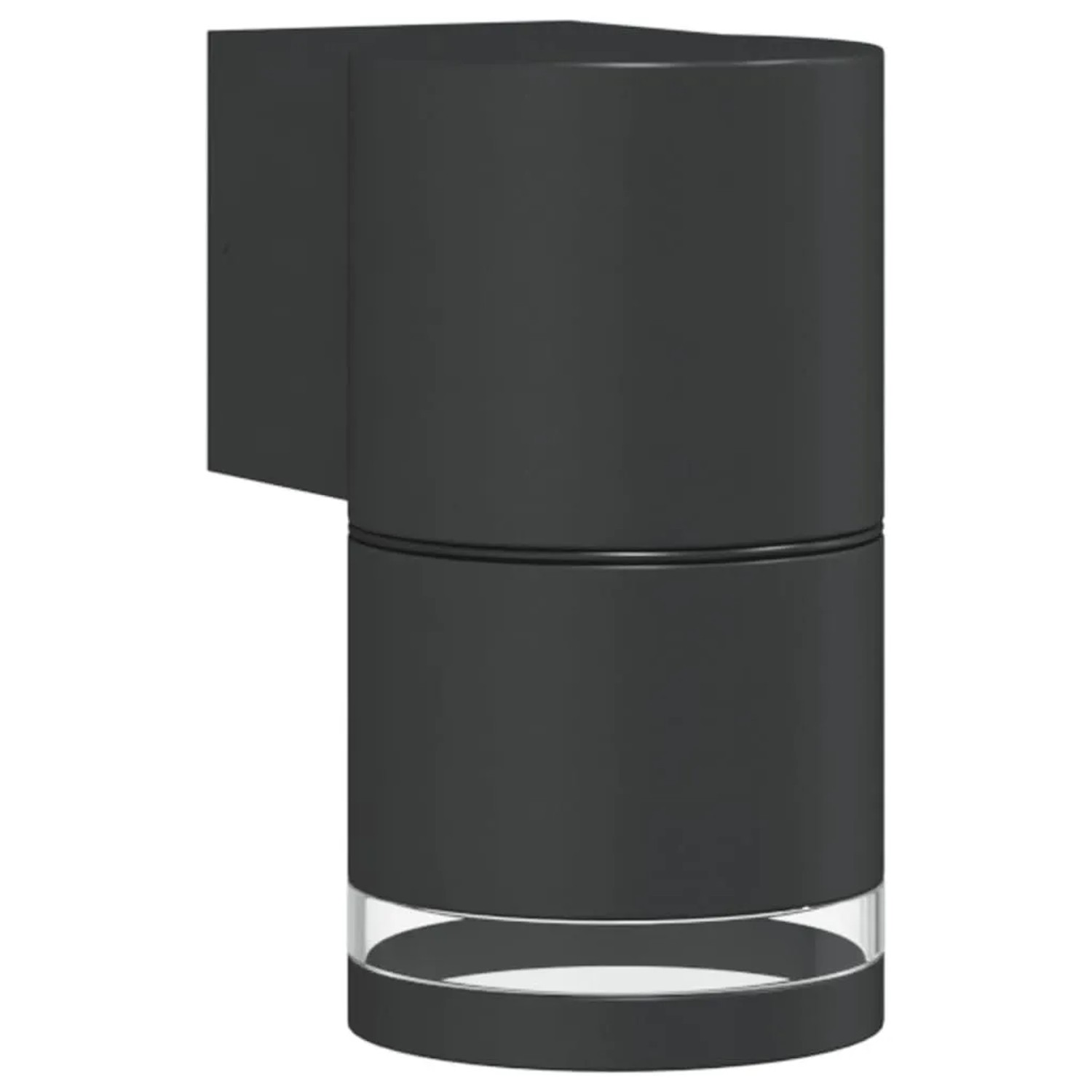 vidaXL Außenwandleuchte Schwarz Aluminiumdruckguss 4006320