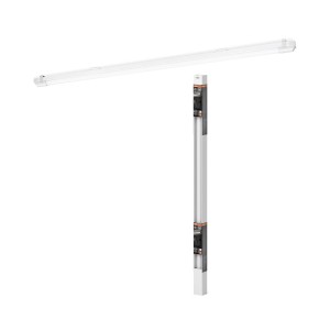 Weiße Osram LED-Lichtleiste Power Batten, 25W, für Wand- und Deckenmontage.