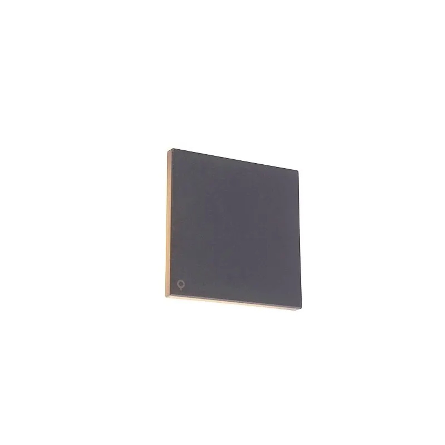 QAZQA Design Wandleuchte Graualuminium 15 cm inkl  LED 9W Skyf