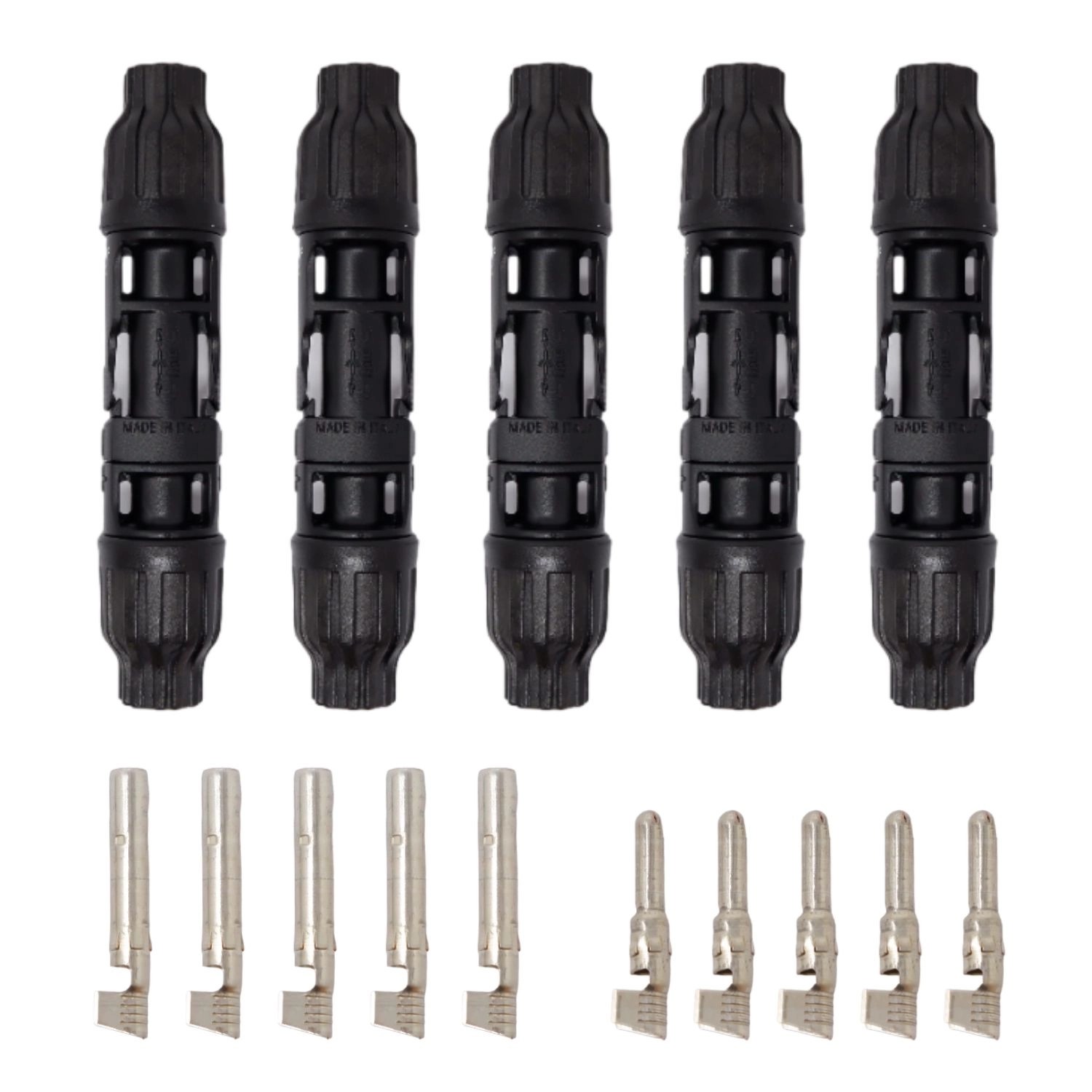 ViD 5er Set PV-Kabelverbinder IP68 4,0-6,0mm²