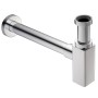 Kronenbach Design-Siphon Soft-Edge in Chrom für Waschbecken.