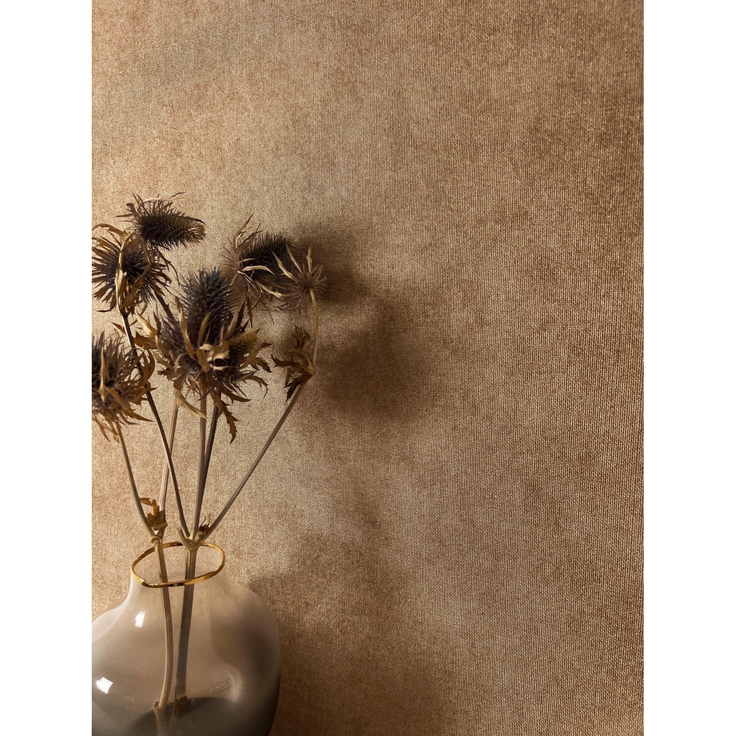 Newroom Vliestapete Zeno Gold Unifarbe Modern Strukturiert FSC®_2