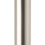 Brilliant Kinna Außenstehleuchte aus Edelstahl mit Bewegungsmelder, 80cm hoch.