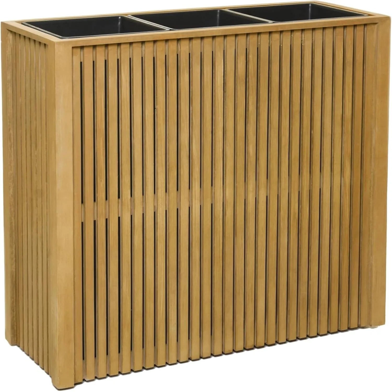 Vivanno Raumteiler Elemento 83 cm x 32 cm x 75 cm Hellbraun
